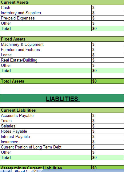 ggc business bingo sheet