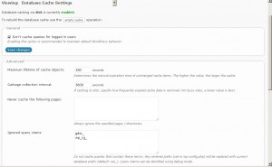 Database Cache W3 Total Cache - My Excel Templates