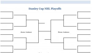 Printable Blank PDF NHL Hockey Playoffs Stanley Cup Bracket