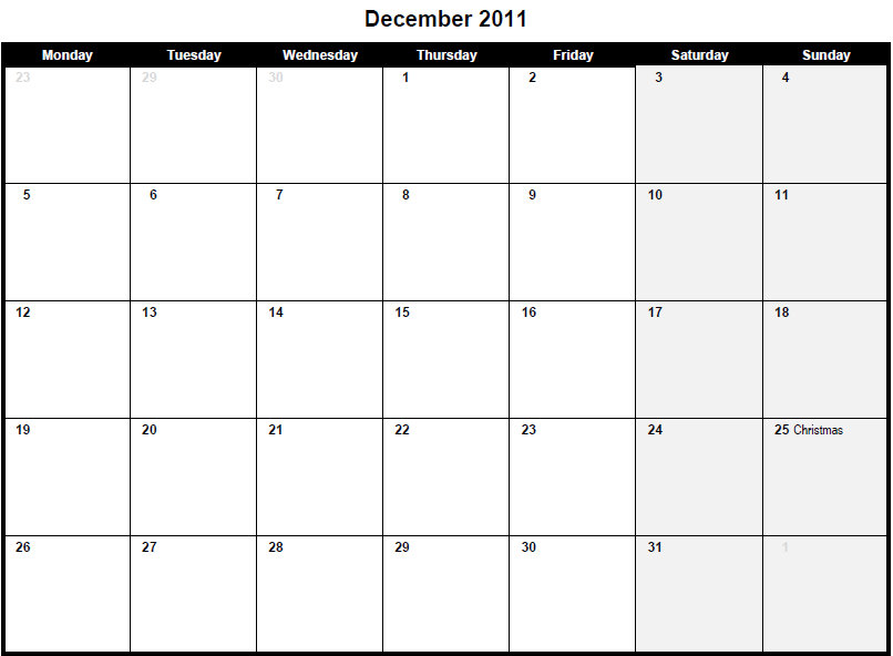 Printable Pdf December 2011 Calendar December 2011 Calendar Pdf Pdf December 2011 Calendar