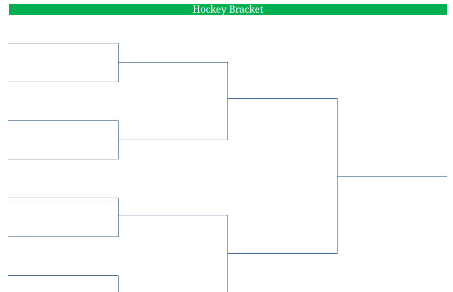 Printable NCAA Hockey Tournament Bracket