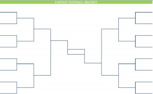 Printable Blank PDF NFL fantasy football brackets