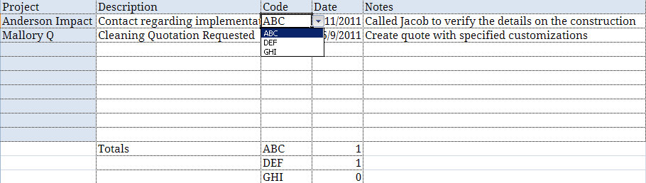 excel drop down list data validation