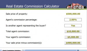 real estate commission calculator