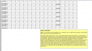 12 Month Sales Forecast from MyExcelTemplates.com