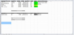 Bill Organizer from ExcelTemplates.com