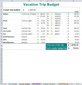 Vacation Planner