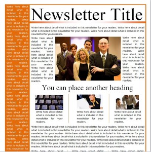 Business Newsletter Templates from MyExcelTemplates.com