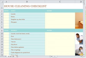 FREE House Cleaning Checklist