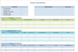 FREE Travel Checklist