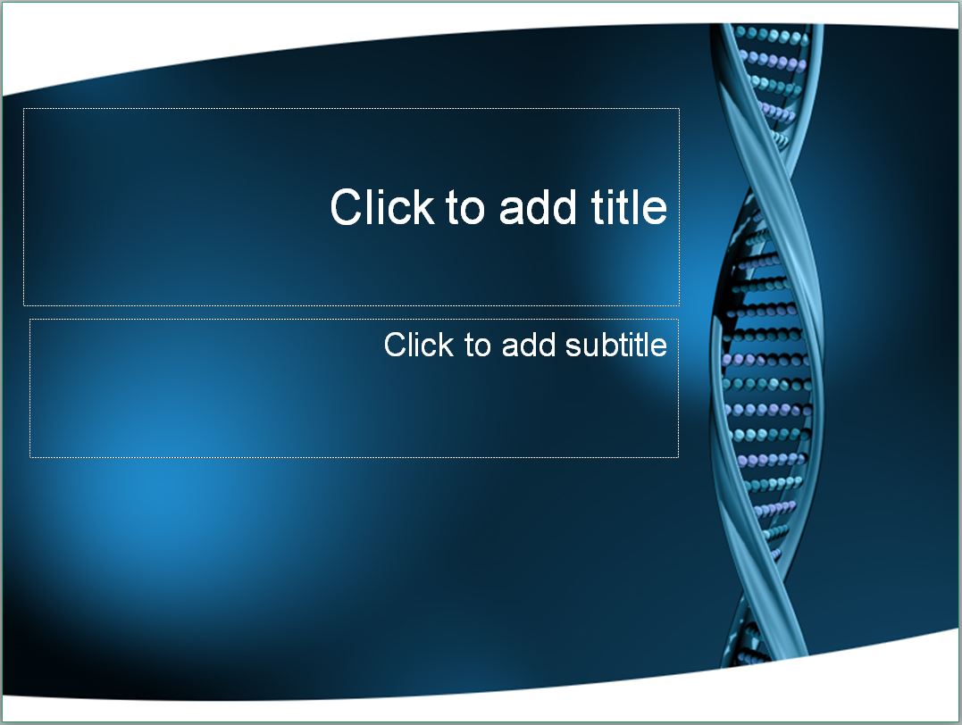DNA Template | DNA PowerPoint Template