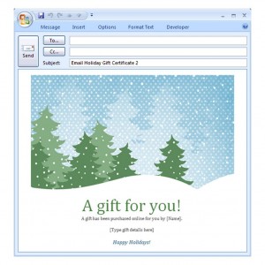 free christmas email templates for outlook