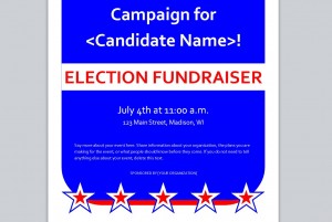 Political Flyer Template photo