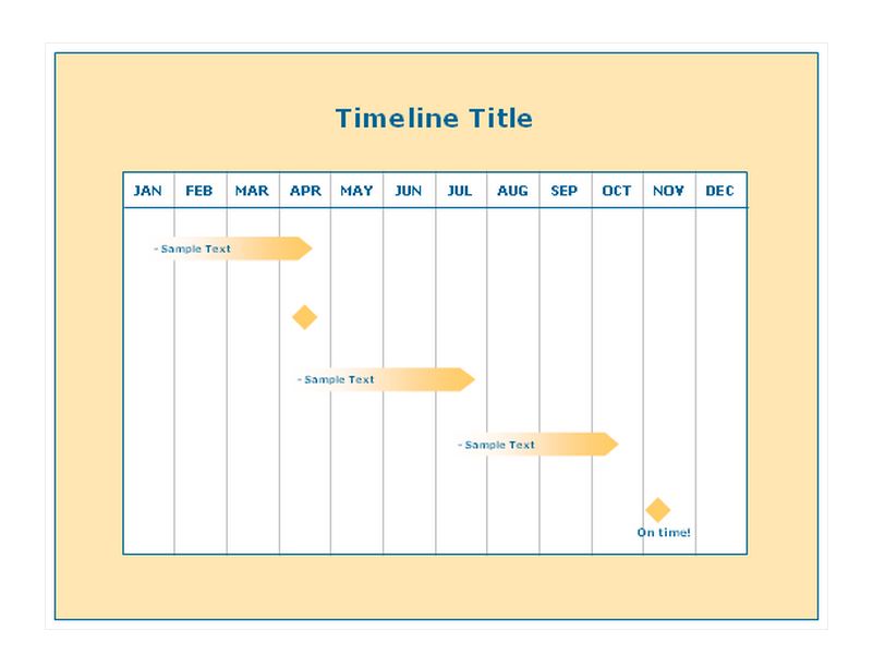 Project Timeline Template Project Timeline Template Excel