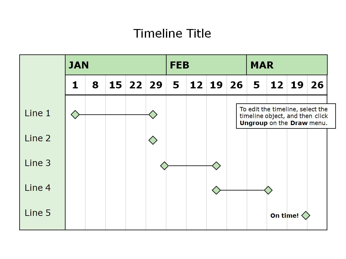 office timeline weekly work schedule template