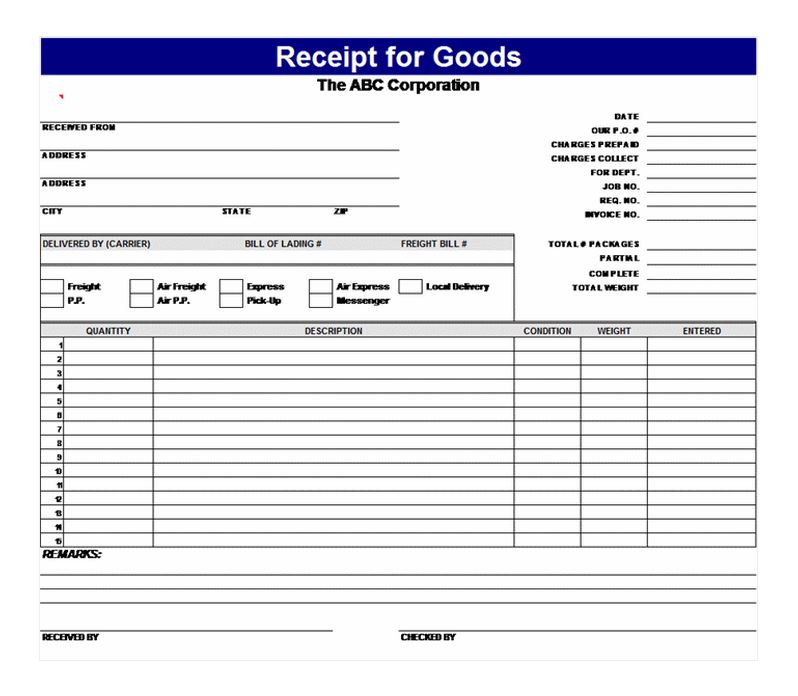 bufdget app for receipts excel