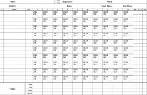 Baseball Score Book Template from myexceltemplates.com