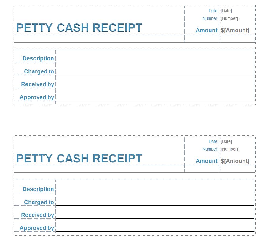 Cash Receipt Template Printable Cash Receipt