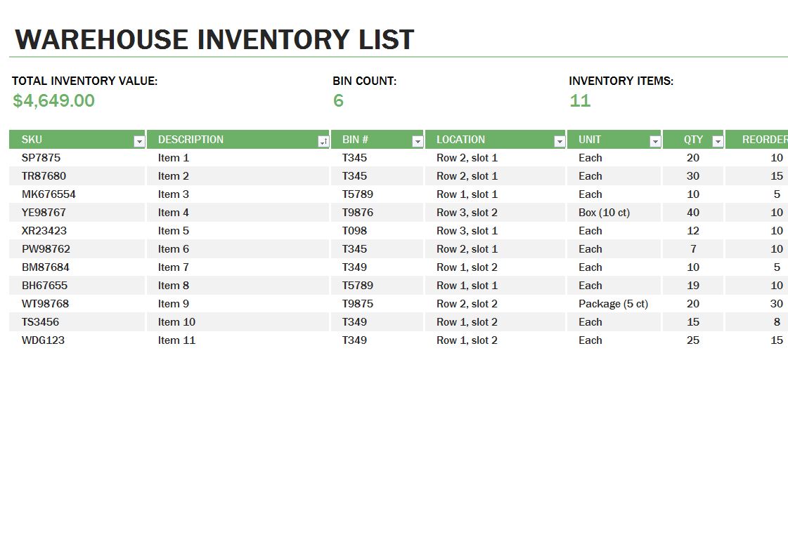 inventory management system in java