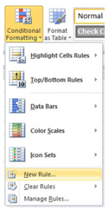 Highlight Cells with Certain Values in Excel