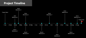 ms project timeline bar height