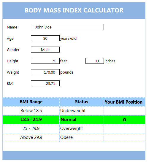 Bmi To Body Fat Calculator 17