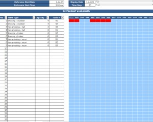 Restaurant Seating Chart Free