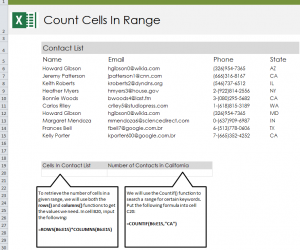 Count Cells with Text