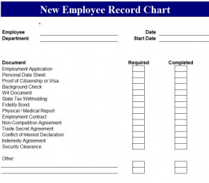 Employees Record Template from myexceltemplates.com