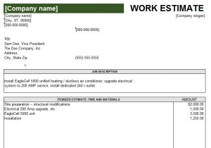 Job Estimate Template Excel from myexceltemplates.com