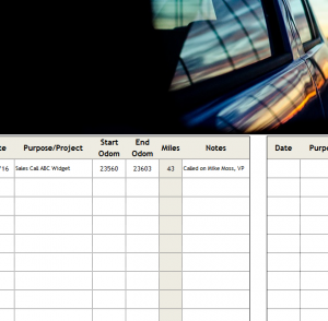 Travel Mileage Tracker Template My Excel Templates