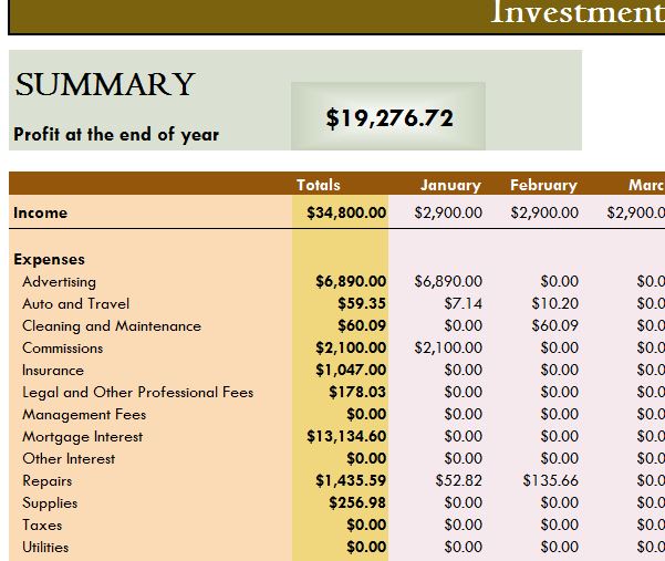 income and expense tracking worksheet