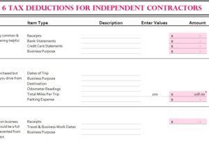 independent contractor home office deduction