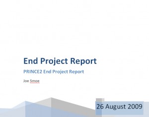 end project report