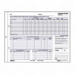 carbonless expense report | carbonless 2 part expense report