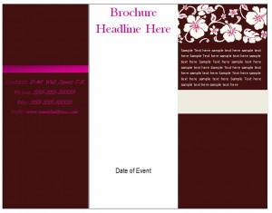 Free Brochure Template for Word