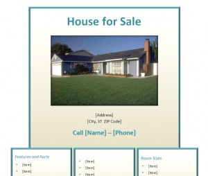 Free Home for Sale Flyer