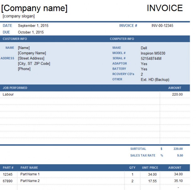 Invoicing Templates | Invoice Templates from Microsoft